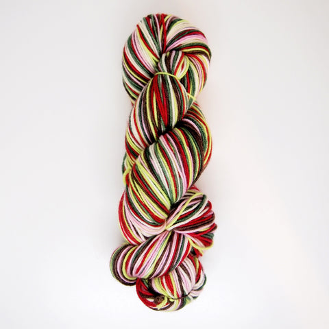 Curio - Self-Striping - OOAK Fluoro Grinch