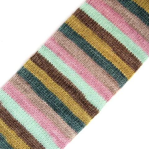 Self-Striping Sock - All Along the Wildflower