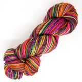 Self-Striping Sock - A Virgin Lit the Candle