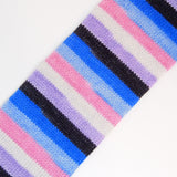 Self-Striping Sock - Baby Dove
