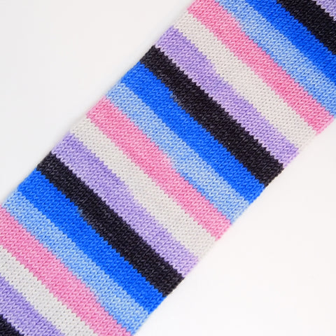 Self-Striping Sock - Baby Dove