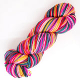 Self-Striping Sock - Back to the Fuchsia