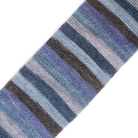 Self-Striping Sock - Bluish Mortals