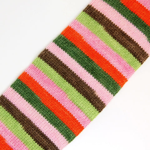 Self-Striping Sock - Cutie Pumpkin