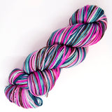 *Pre-order* Self-Striping Sock - Dagmar Stayed Home