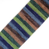 Self-Striping Sock - Deep Bark Woods