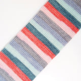 Self-Striping Sock - Delicate Clouds