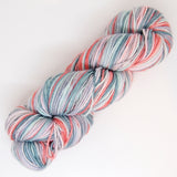 Self-Striping Sock - Delicate Clouds