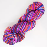 Self-Striping Sock - Grape Expectations