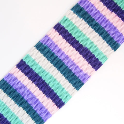 Self-Striping Sock - Iris from Outer Space