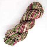 Self-Striping Sock - Moss My Heart