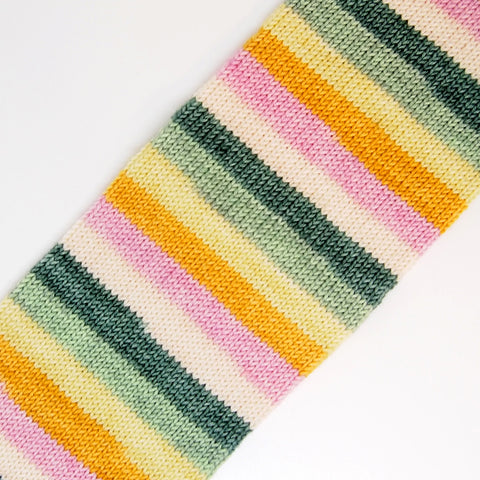 *Pre-order* Self-Striping Sock - One in a Melon