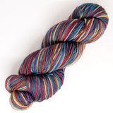 Self-Striping Sock - Volcanic Botanic