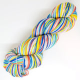 Self-Striping Sock - Californian Graffiti