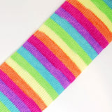 Self-Striping Sock - Kaleidoscope Highs